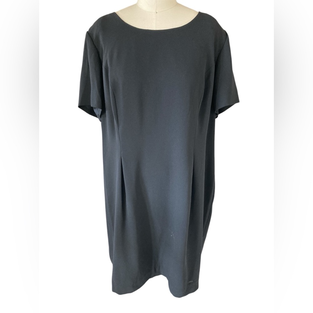 Jacqueline Ferrar Little Black Dress, Size 18W